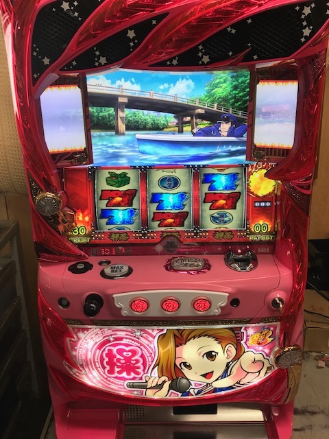 実機 押忍！番長3 コイン不要機仕様 操パネル