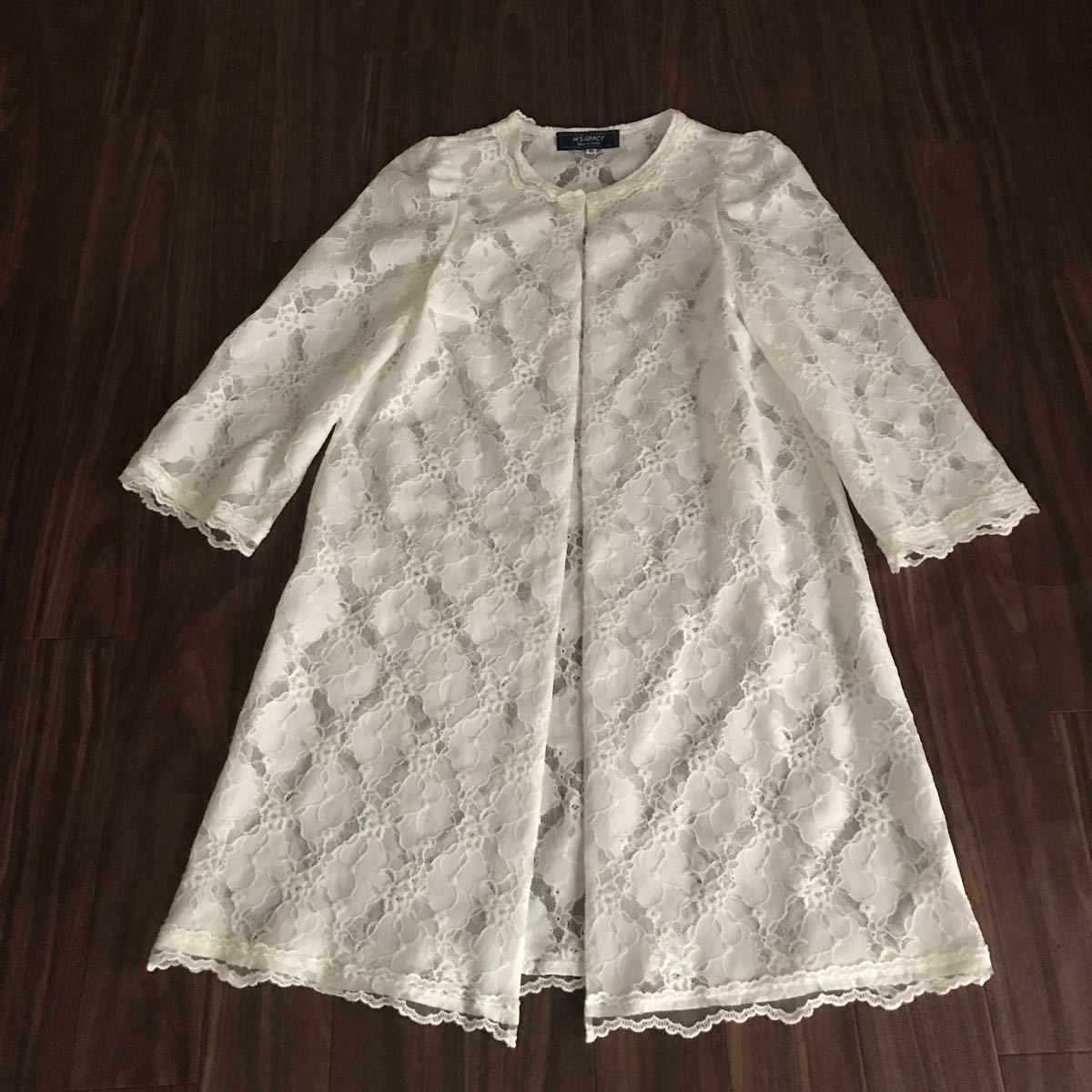 M'S | msgracy GRACY Collection 0 Spring GRACY(カーディガン)のフリマアイテム一覧 1 Autumn&Winter GRACY(ロングコート)のフリマアイテム一覧 Autumn 七分袖 ロングカーディガン ノーカラーコート 2