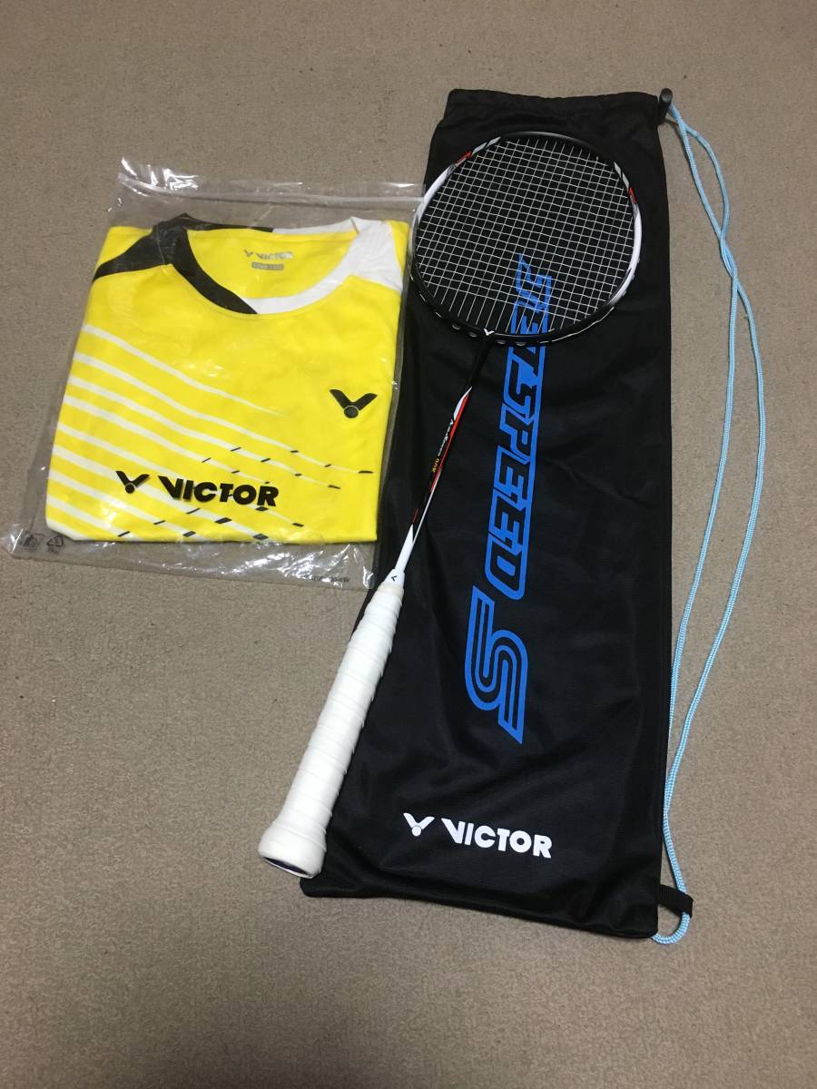  VICTOR バドミントン ラケット AURASPEED 90K ユニフォーム S サイズ(ラケット)｜売買されたオークション情報、yahooの商品情報をアーカイブ公開 - オークファン ラケット