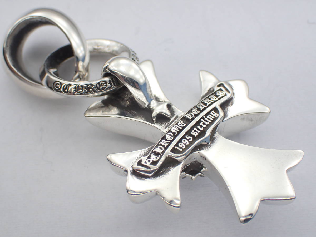 正規品クロムハーツダブルCHプラス/ペンダントトップ【17.6g 
