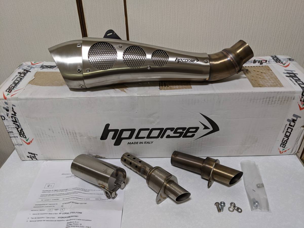 HP corse スリップオンマフラー HP-PLUS Hydroform slip on (再 