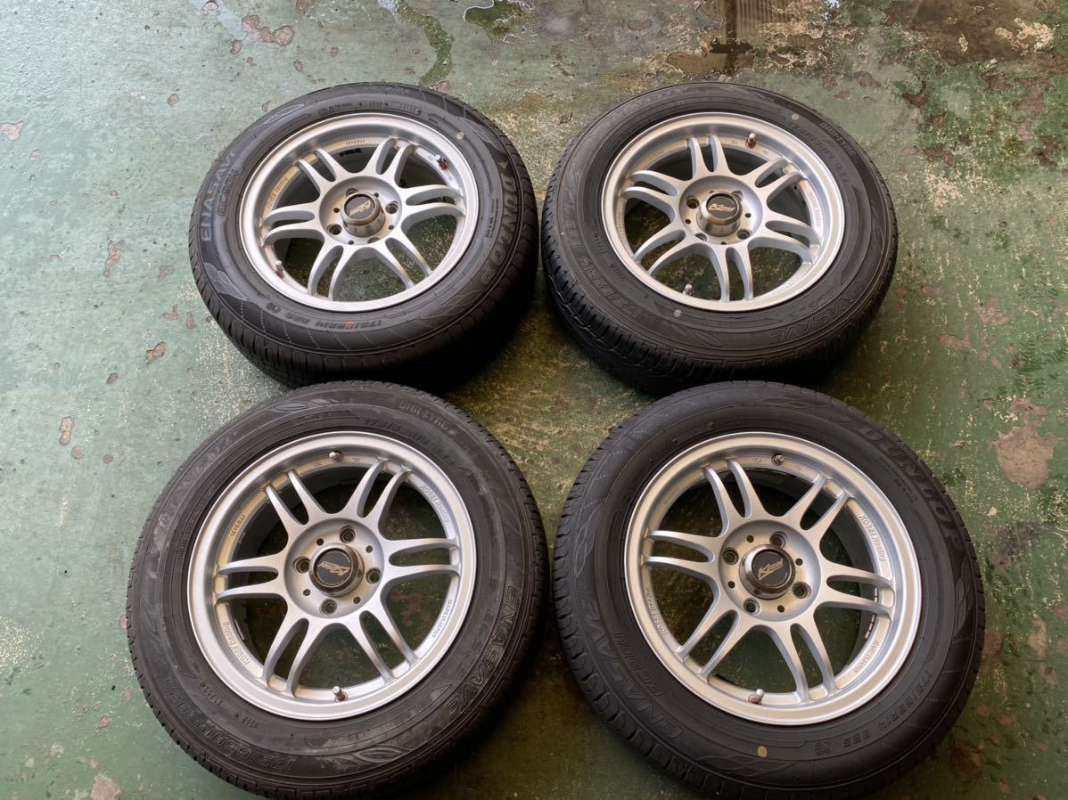 定番，セール 状態良好 kosei k1 TS versionR 6j +38 14インチ 4穴 エッセ アルト ミラ ラパン(社外品)｜売買されたオークション情報、yahooの商品情報をアーカイブ公開 - オークファン 4穴