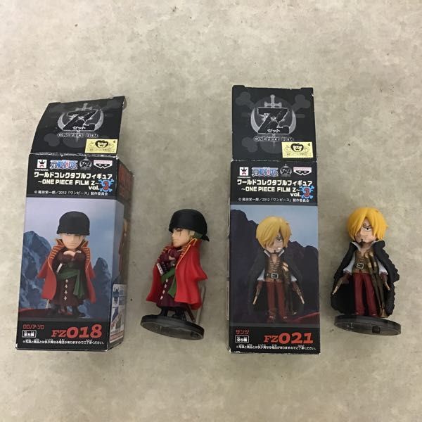 1円～ コンプ含 ワールドコレクタブルフィギュア ONE PIECE FILM Z vol