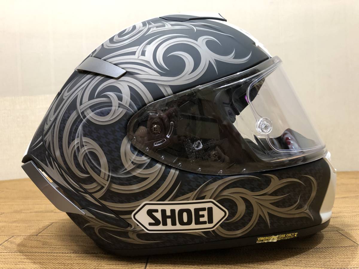 SHOEI X-Fourteen KAGAYAMA5 57-58cm Mサイズ 2017/03製造品 良品 ピン 