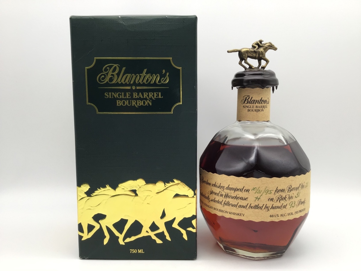 Blanton's ブラントン ウイスキー バーボン 750ml 46.5％ 箱付 巾着付