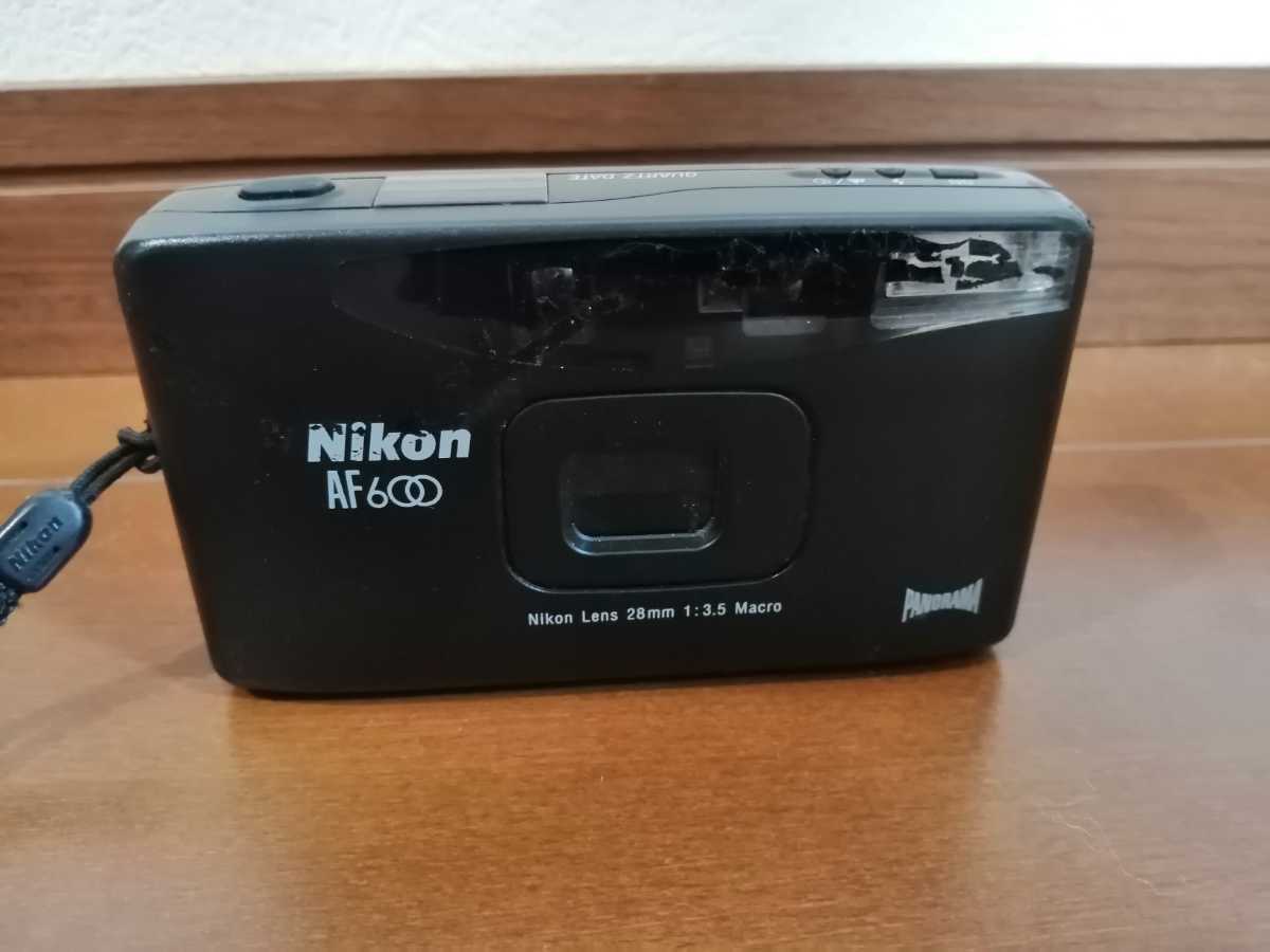 Nikon AF600 コンパクトカメラ 動作品 ニコン AF600 動作未確認 コンパクトカメラ フィルムカメラ 【公式通販】