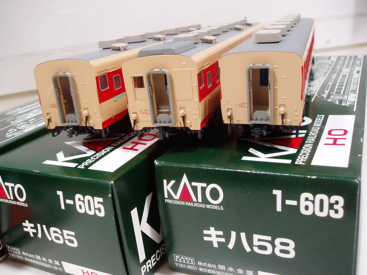 KATO キロ28 キハ58・キハ65・キハ28・キロ28単品の入線です！6114