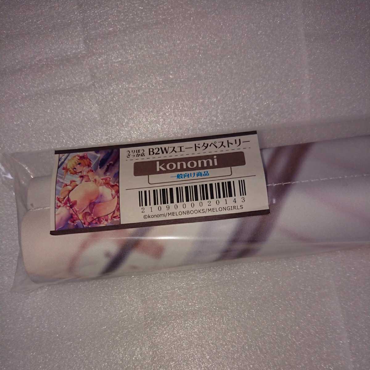 うりぼうざっか店 konomi B2 Wスエード メロンブックス kino B2W 