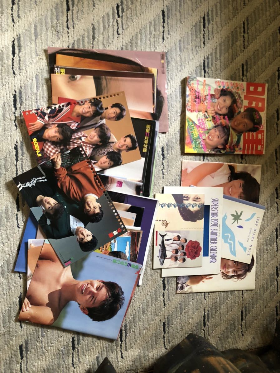 昔のアイドルグッズ色々中山美穂 中山忍など タレントグッズ 売買されたオークション情報 Yahooの商品情報をアーカイブ公開 オークファン Aucfan Com