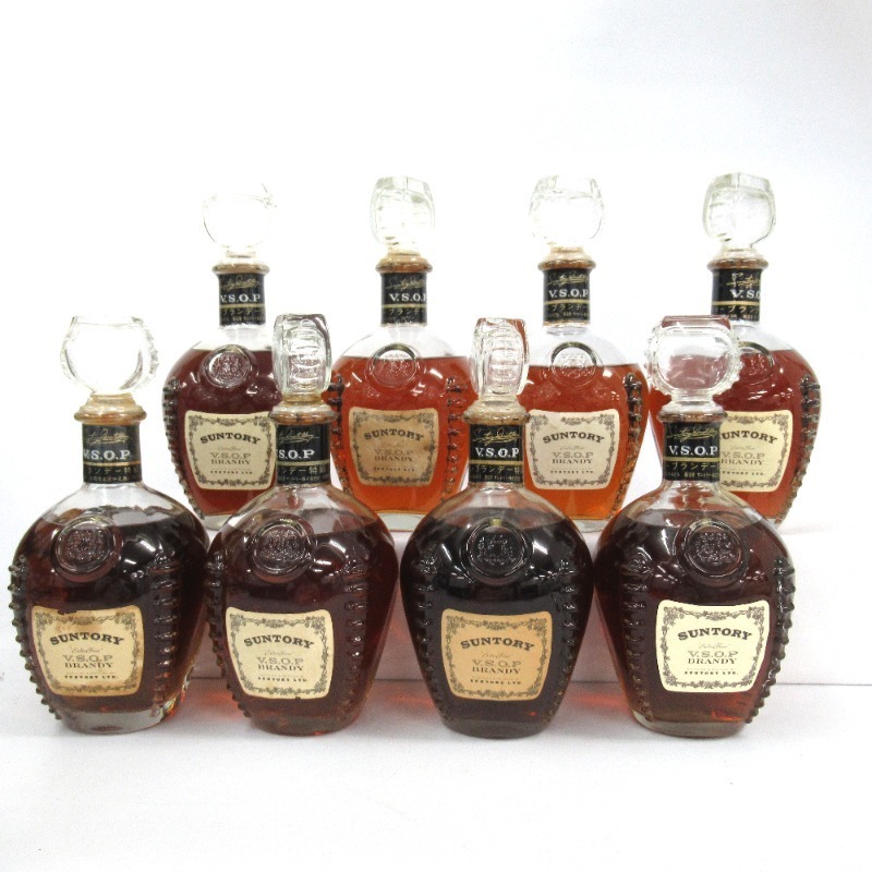 大阪府配送限定 サントリー VSOP 8本セット 720ml 箱なし Yahoo