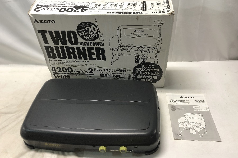 【2026，人気SALE】 東京 SOTO ソト ツーバーナー ST-525(ツーバーナー)｜売買されたオークション情報、yahooの商品情報をアーカイブ公開 - オークファン ツーバーナー