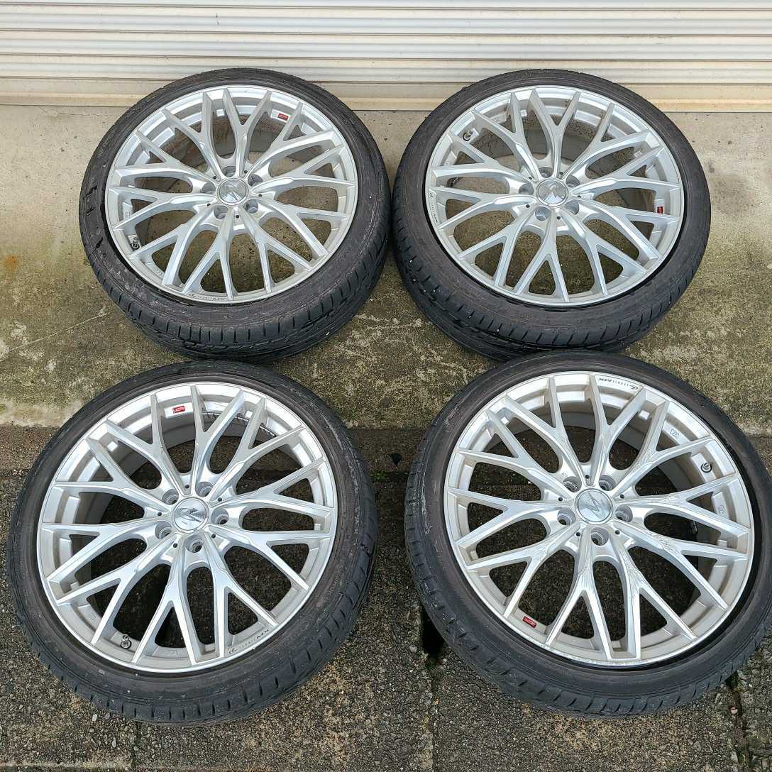 ネット卸し売り レオニス 18インチ 7J PCD100 goodyear 215/40-R18 30 