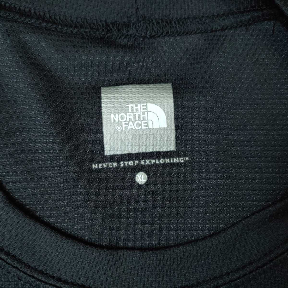 NORTH THE FACE ノースフェイス - 半袖 メンズ Tシャツ 黒 S&frasl;S 半袖Tシャツ ザ・ノース・フェイス Ｔシャツ LOGO 大きいサイズ NF0A2ZXE