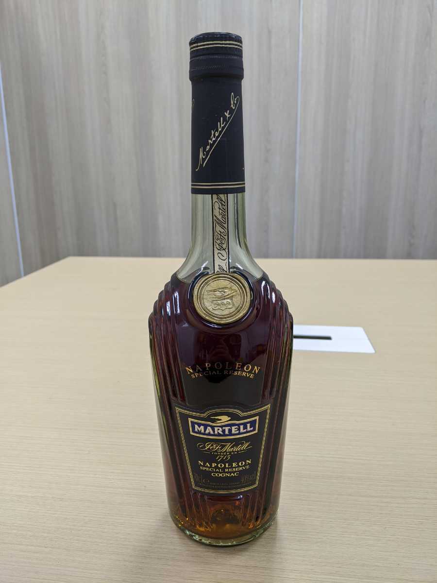 【最新作，格安】 未開栓 MARTELL マーテル NAPOLEON ナポレオン SPECIAL RESERVE スペシャルリザーブ 1715 700ml 40% 同梱包可(マーテル)｜売買されたオークション情報、yahooの商品情報をアーカイブ公開 - オークファン コニャック