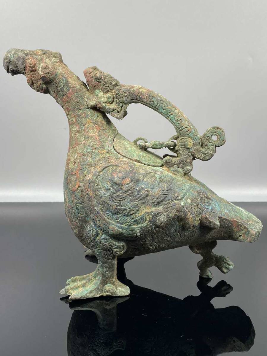 国宝写し | 東京書芸館公式通販ウェブ 青銅酒器『春秋趙卿鳥尊
