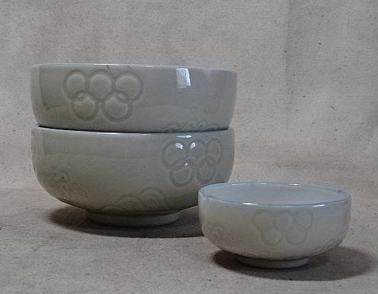 五輪　オリンピック　茶碗 幻の東京オリンピック 戦前 桜 | 公式通販 五輪マーク 岐119 統制陶器