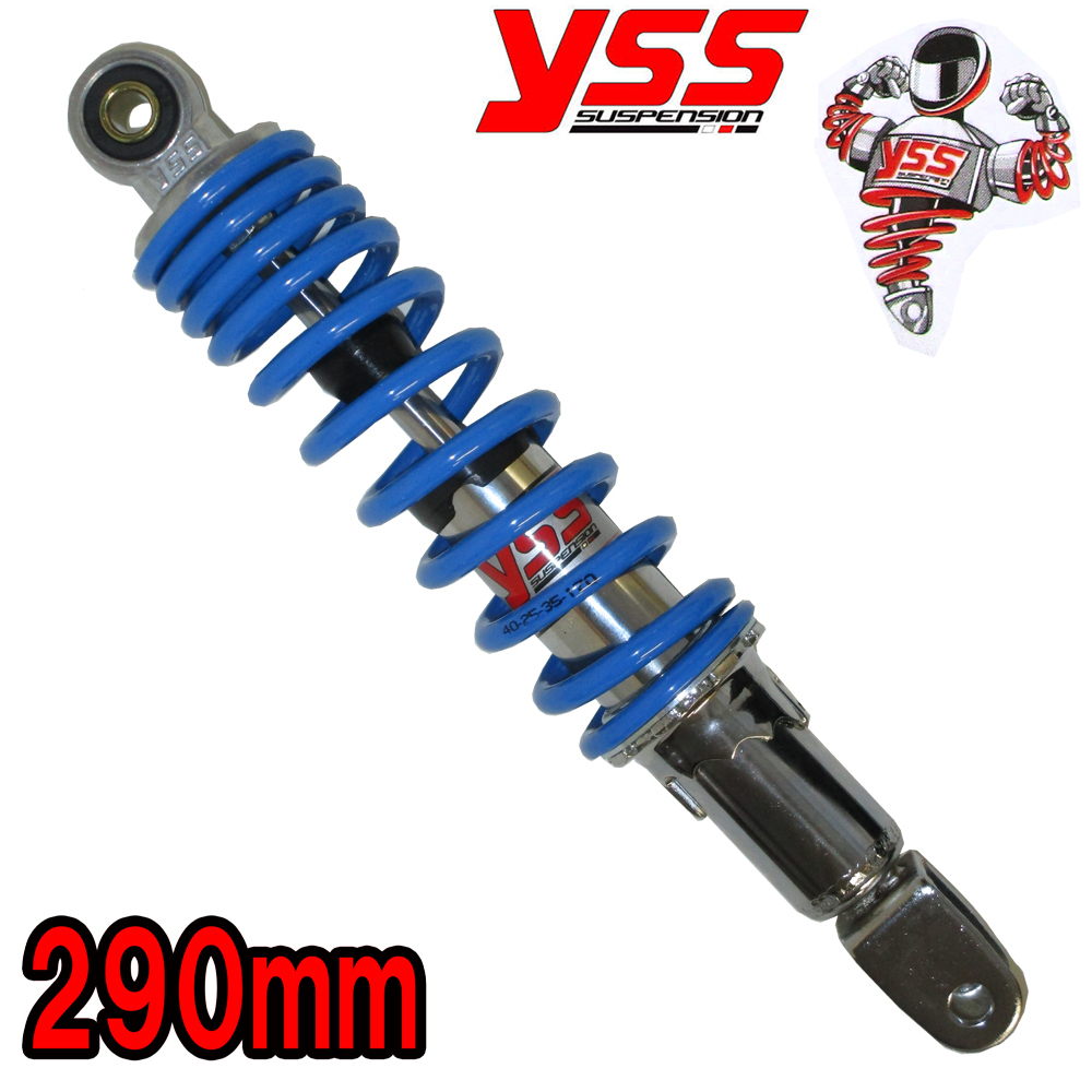 リアサスペンション クローム⁄ブルー YSS | YSS(ワイエスエス) PRO-X 5