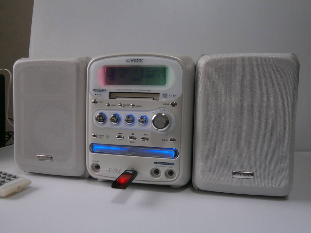 美品 Victor ビクター UX-QM3 W 動作品 【公式通販】