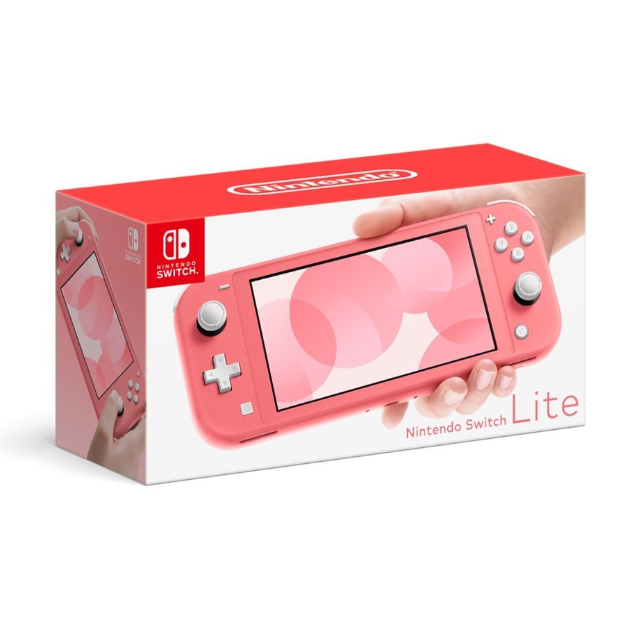 【新品未使用】Nintendo Switch Lite 本体 コーラル　即発送 新品未開封Nintendo Switch Lite 本体(コーラル)公式ショップ Nintendo
