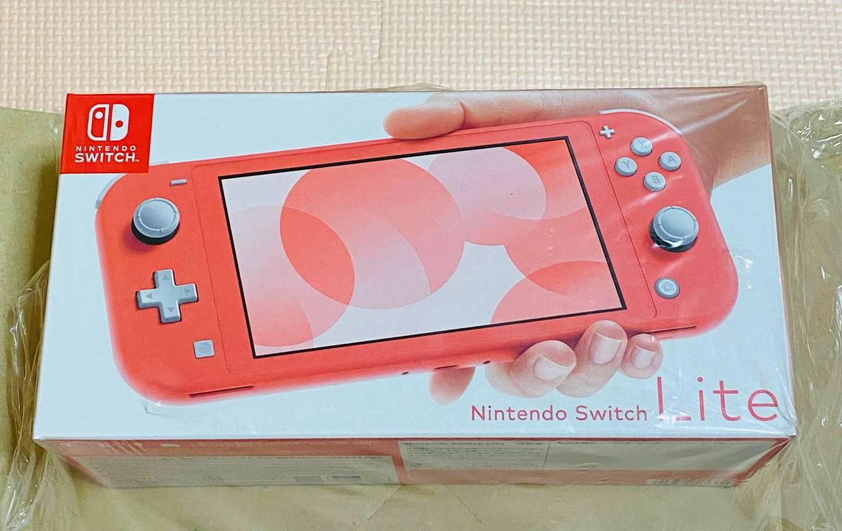 新品未開封Nintendo Switch Lite 本体(コーラル)公式ショップ Nintendo