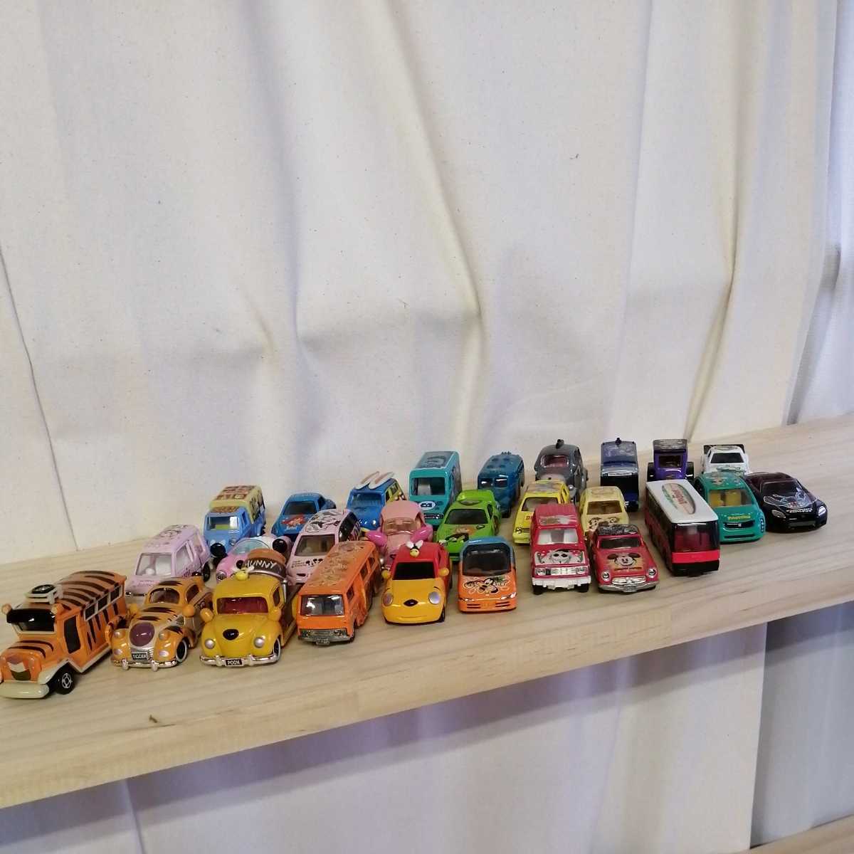 TOMICA×ディズニー フィギュアセット 27台 自動車 キャラクタートミカ