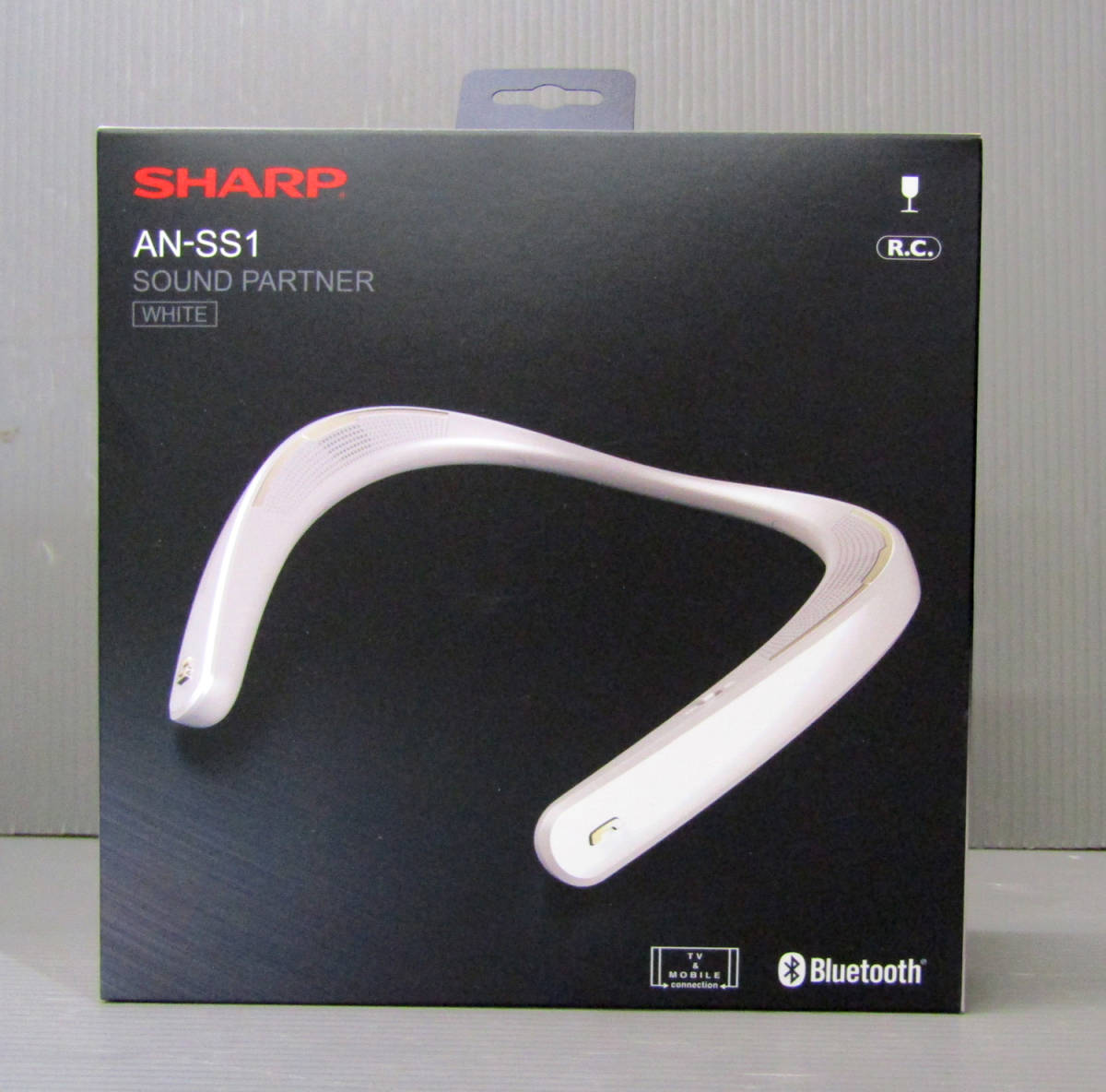 シャープ AQUOSサウンドパートナー AN-SS1 ホワイト ウェアラブル
