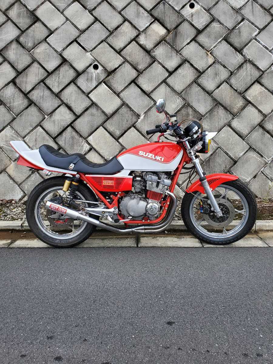 【安い，新品】 当時物 スズキ GSX400F 国内物 車検付き メッキ多数 マーシャルライト 東京都昭島市 GS400 CBX400F GSX400E GT380 Z400FX C B400F(251cc-400cc)｜売買されたオークション情報、yahooの商品情報をアーカイブ公開 251cc-400cc