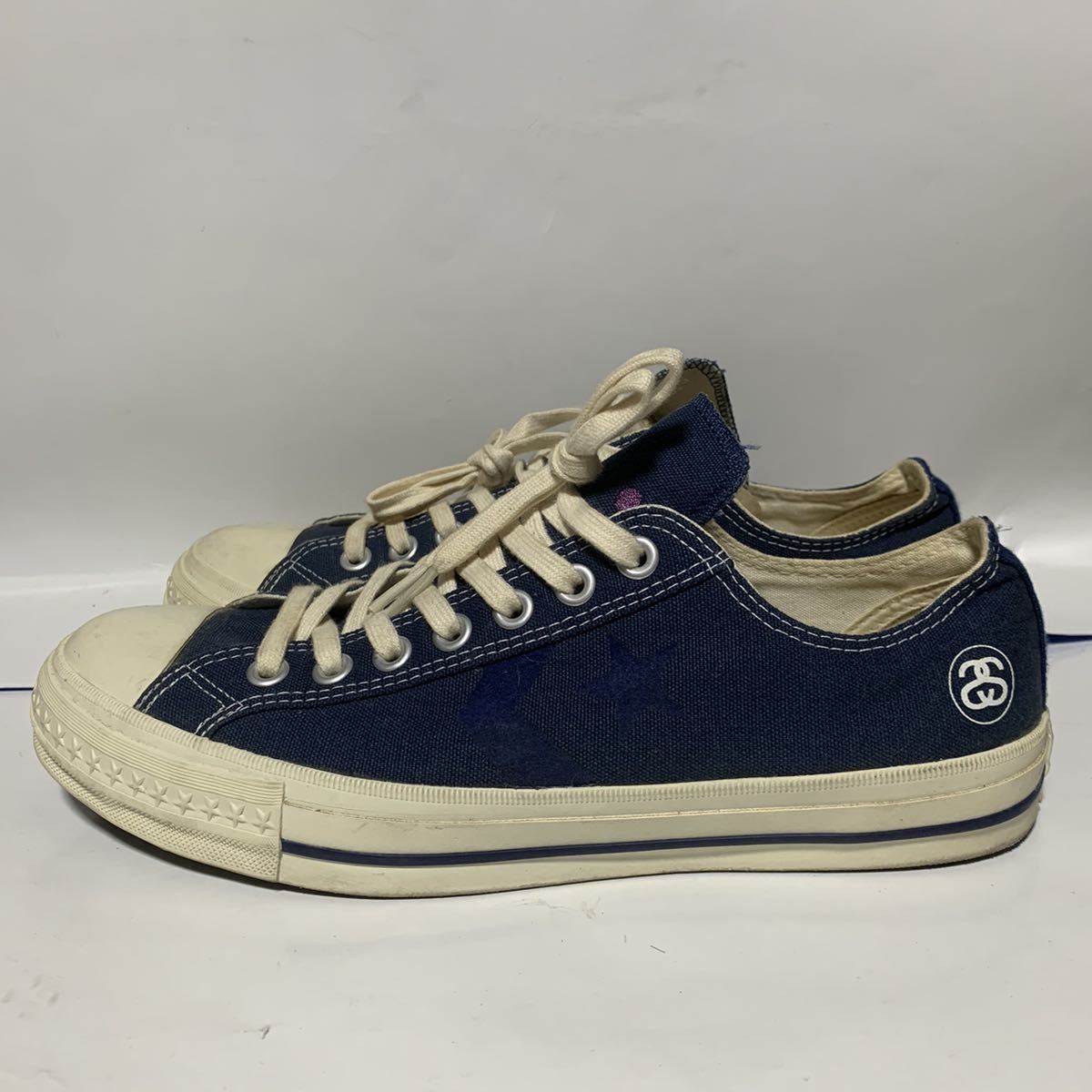 1円スタート多数出品中 CONVERSE×STUSSY CX-PRO OX US9 (27.5) 1C 407 