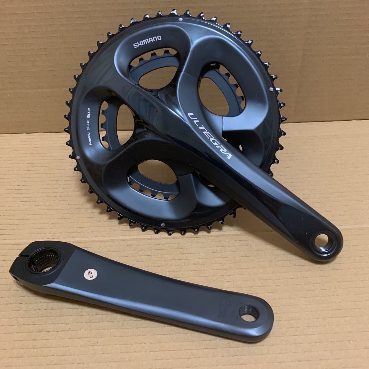 【高品質，本物保証】 SHIMANO シマノ ULTEGRA アルテグラ FC-6750 クランク 165㎜(クランク)｜売買されたオークション情報、yahooの商品情報をアーカイブ公開 - オークファン クランク