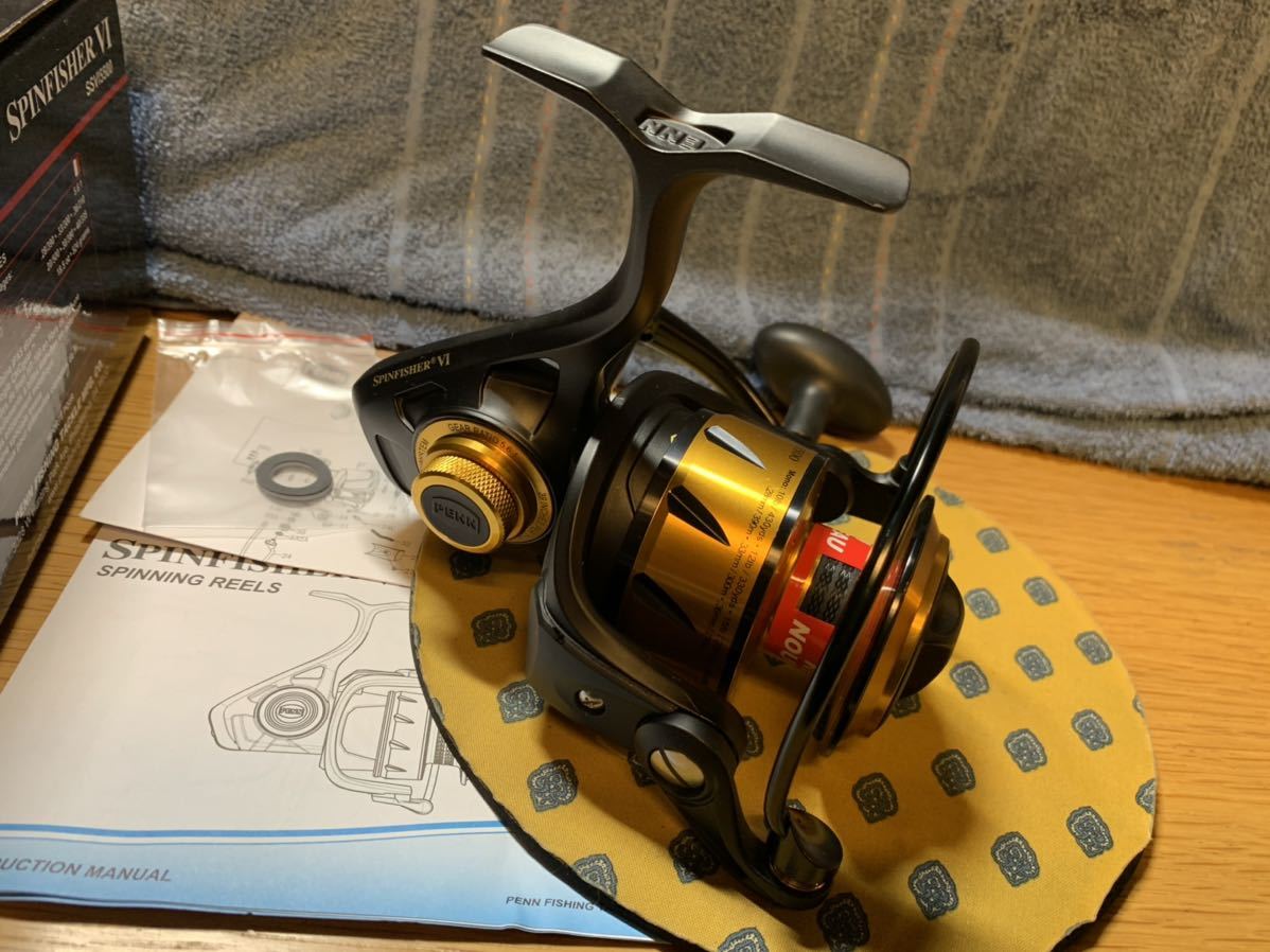  PENN ペン スピンフィッシャー Ⅵ 第6世代 5500 日本未発売モデル(ペン)｜売買されたオークション情報、yahooの商品情報をアーカイブ公開 - オークファン ペン