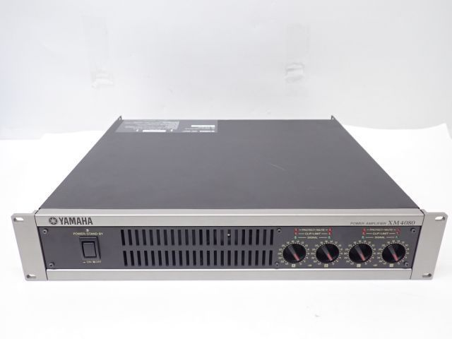 YAMAHA/ヤマハ パワーアンプ 4チャンネル XM4080 （3） ∩ 5C451-13