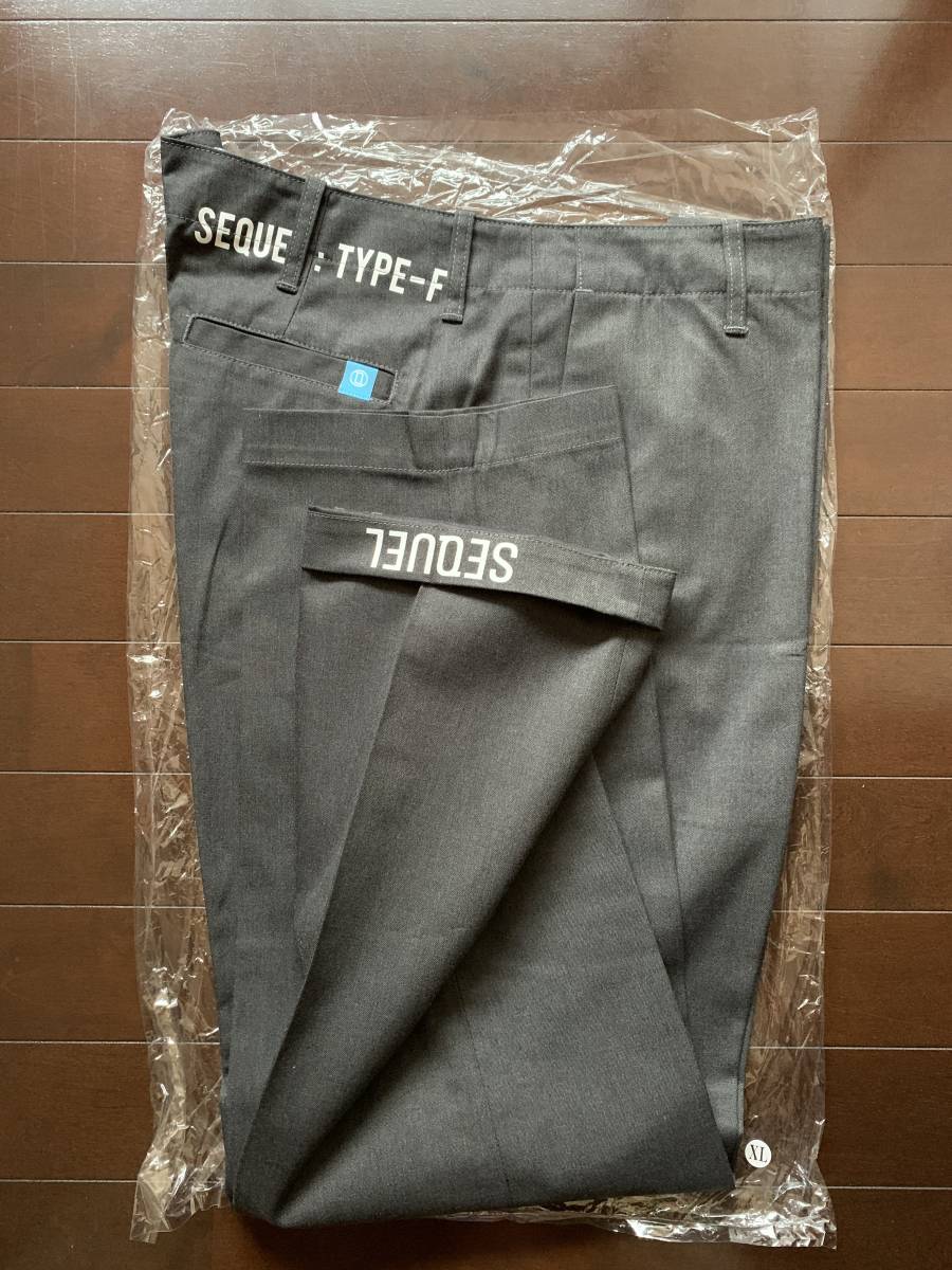 SEQUEL チノパンXLサイズ SQ-206-PANTS-16グレー GRAY サイズXL新品未