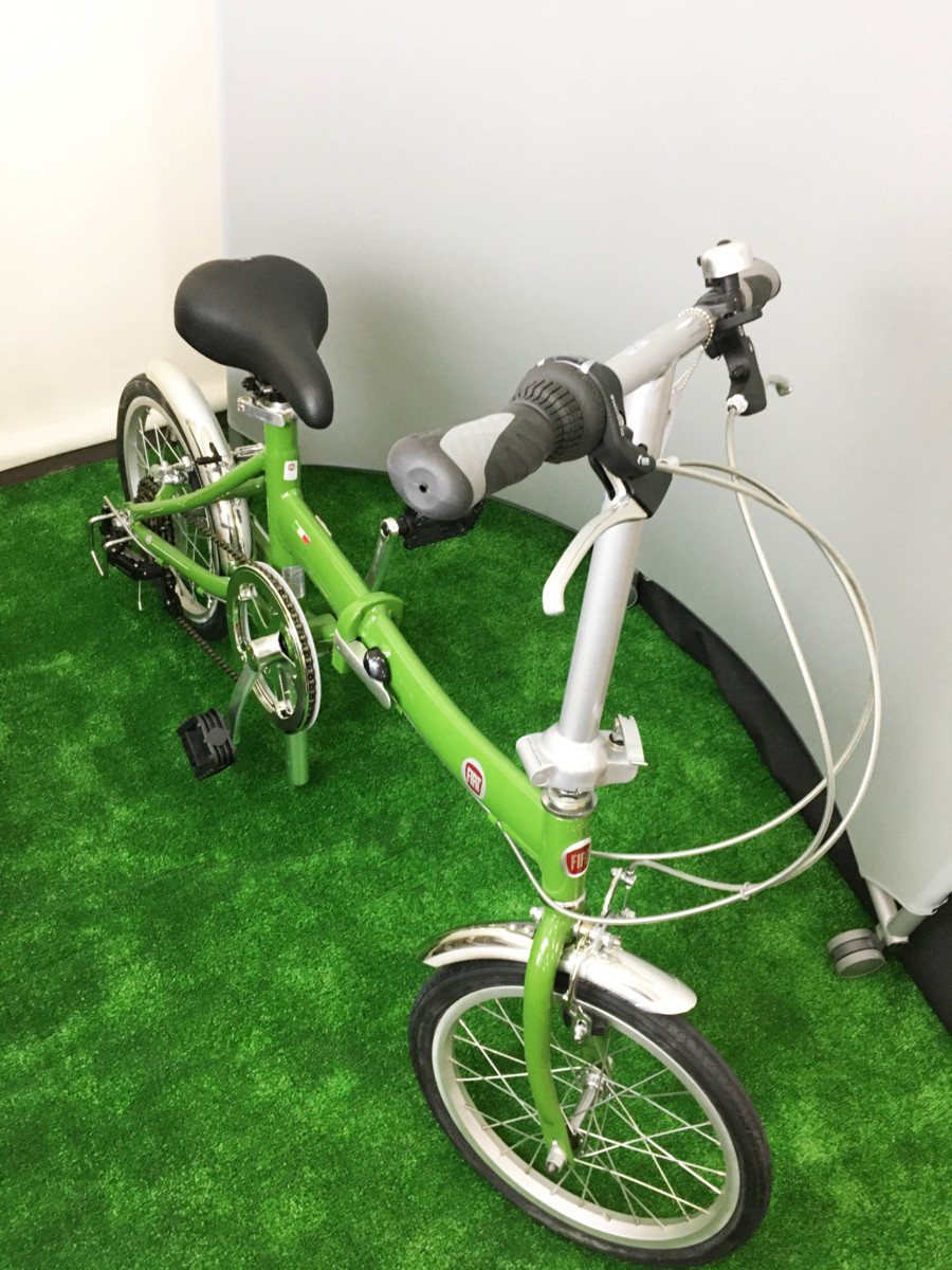 安い，HOT ☆中古品☆折りたたみ自転車 AL-FDB140 14インチ FIAT