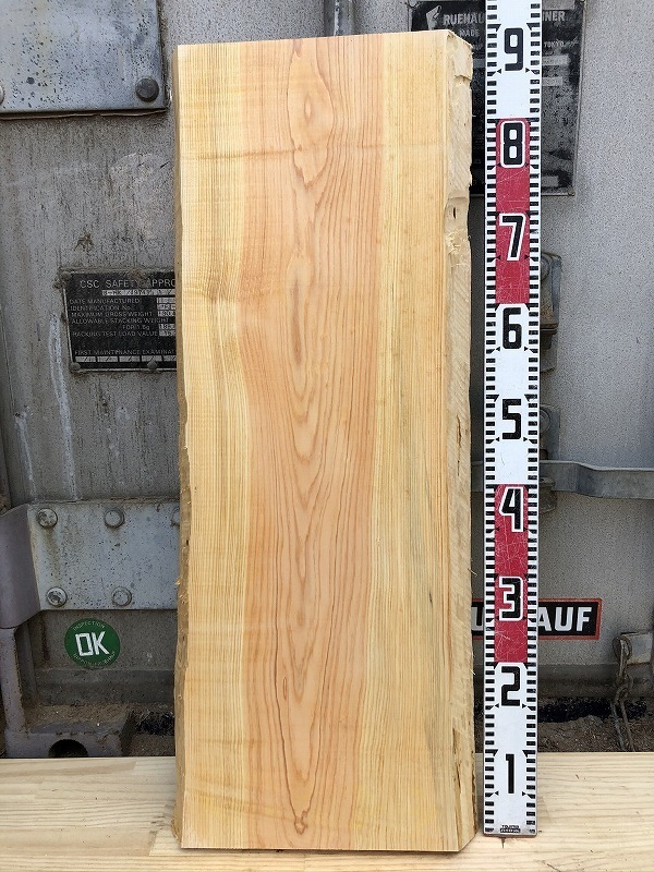 新作登場，定番人気 檜 一枚板 材料 天然木 材木 木材 端材 無垢材 銘木 材 乾燥材 テーブル DIY 桧 ヒノキ ZA232 865&times; 310&times;45 鬼童銘木(檜（ひのき）)｜売買されたオークション情報、yahooの商品情報をアーカイ 板、シート