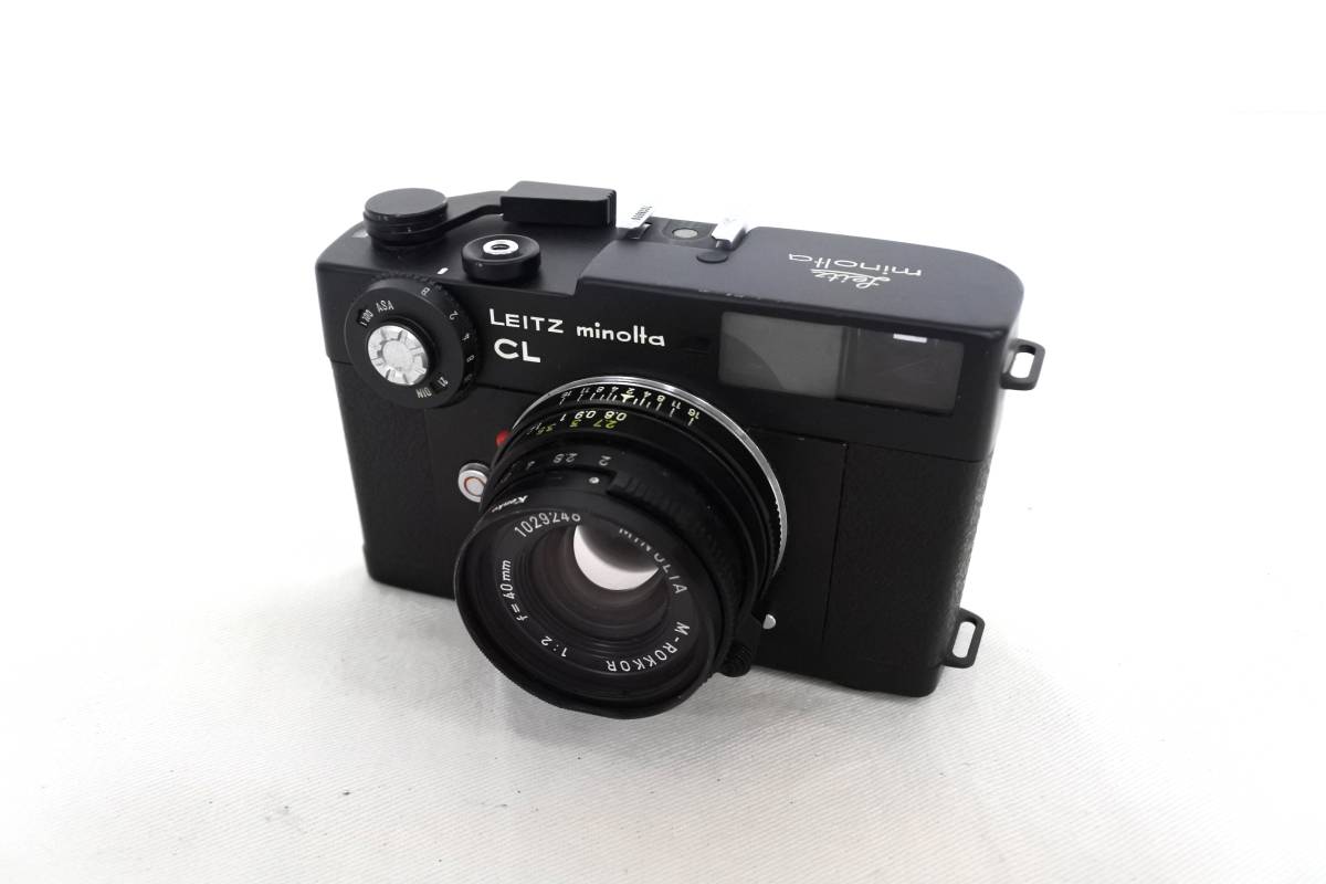 LEITZ MINOLTA/ライツミノルタ】CL/④/1028659/M-ROKKOR 1:2 f=40mm 