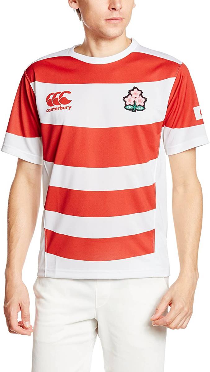 新品，お買い得 カンタベリーラグビージャパン日本代表 2016 ラグビー レプリカ Tシャツ 半袖 RG36062 XL(その他)｜売買されたオークション情報、yahooの商品情報をアーカイブ公開 - オークファン その他