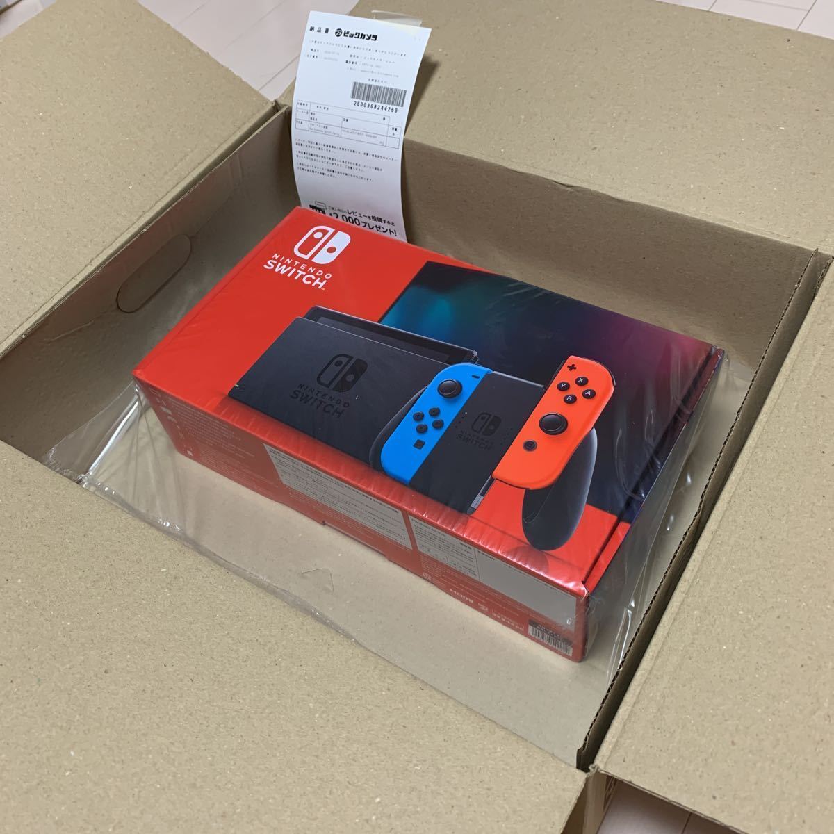  7/16購入/ Nintendo Switch 本体 ネオン バッテリー持続時間が長くなった 新モデル ニンテンドースイッチ(ニンテンドースイッチ本体)｜売買されたオークション情報、yahooの商品情報をアーカイブ ニンテンドースイッチ本体