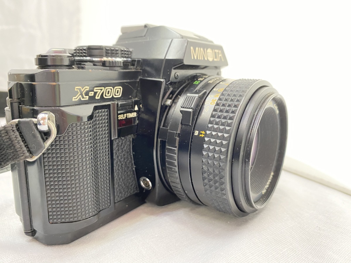X-700 MINOLTA Minolta 一眼レフカメラ 3点セット 未確認ジャンク扱い