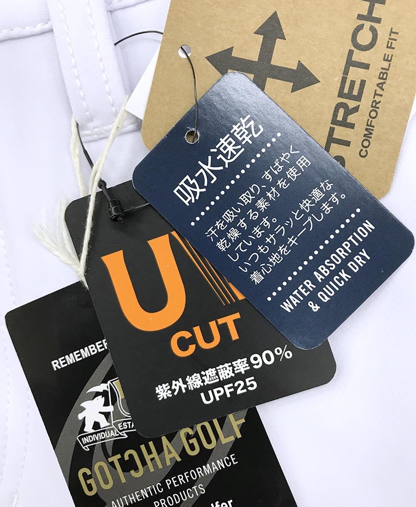 ガッチャゴルフ 半袖ポロシャツ GOLF GOTCHA 吸水速乾 鹿の子 吸汗速乾 リミテッド メンズ dショッピング |ガッチャゴルフ カラー・サイズ選択可 UVカット 半袖 ポロシャツ 黒