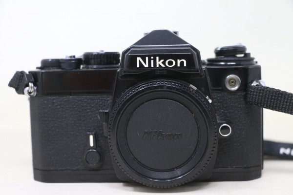Nikon ニコン FE 一眼レフカメラ ブラックボディ シャッターOK（C7511）