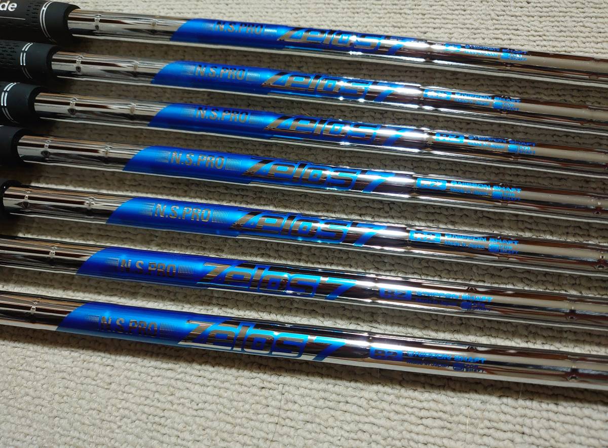 N.S.PRO ZELOS 7（R2） ６～Ｐ＋ウェッジｘ２　７本セット ゼロス７ ＵＳＥD