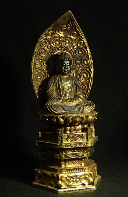仏像 文化遺産オンライン 金色彩 釈迦如来坐像 木造大日如来坐像 釈迦如来