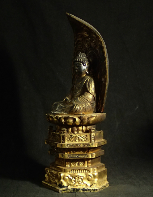 仏像 文化遺産オンライン 金色彩 釈迦如来坐像 木造大日如来坐像 釈迦如来