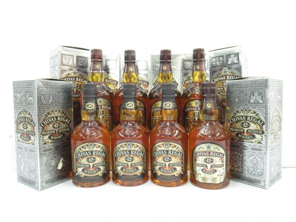 最安値，安い 古酒 1円 スタート 8本セット CHIVAS REGAL シーバスリーガル 12年 プレミアム スコッチ ウイスキー 40% 43% 箱 未開栓 A35369sA-L(スコッチ)｜売買されたオークション情報、yahooの商品情報をアーカイ スコッチ