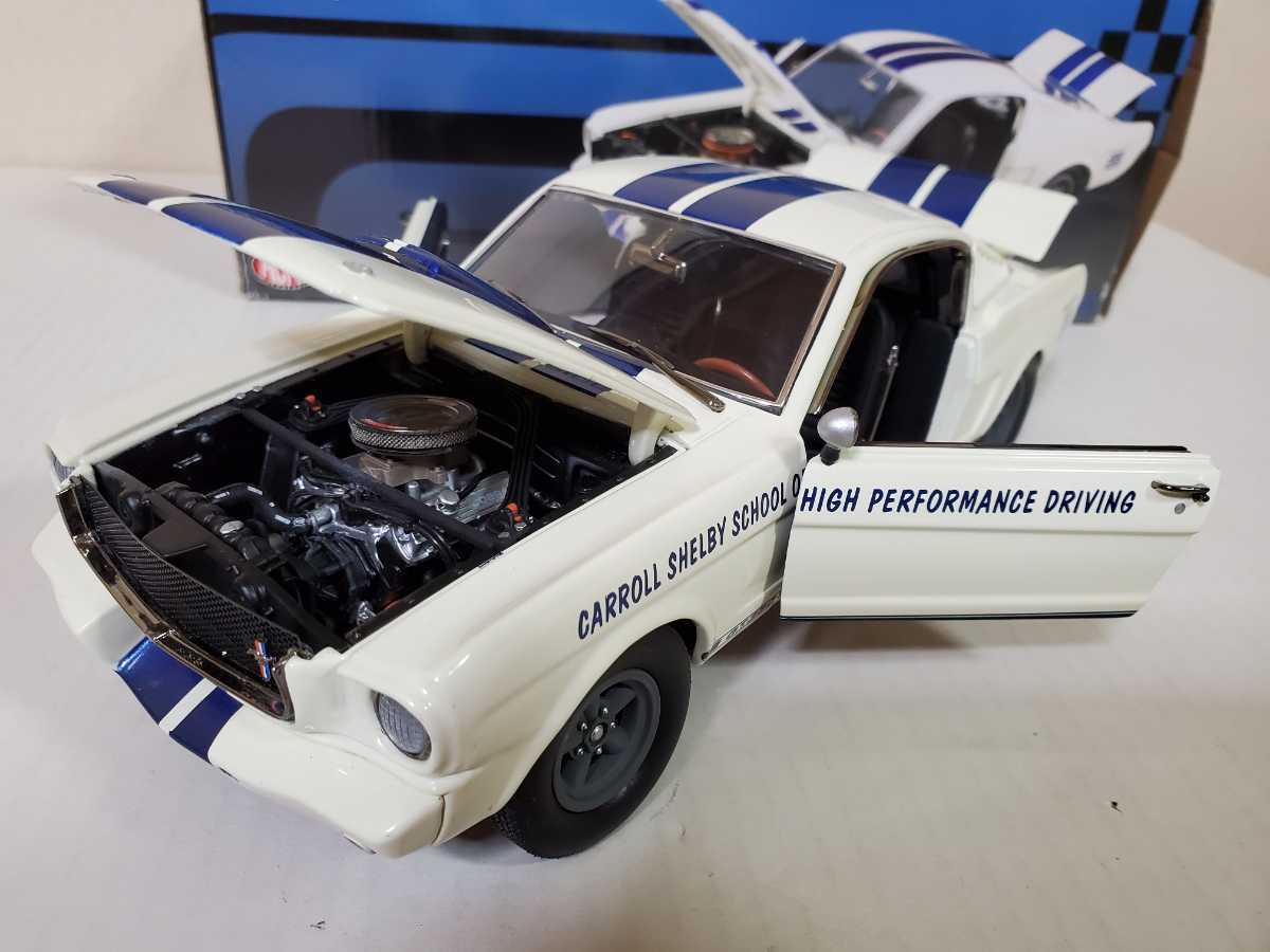 ACME 1/18 SHELBY DRIVING SCHOOL 1965 GT350 訳あり SHELBY ACME 0