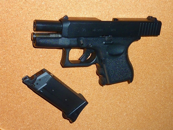 グロック26ガスガン Glock 26ガスガン ブラック ZX Gun