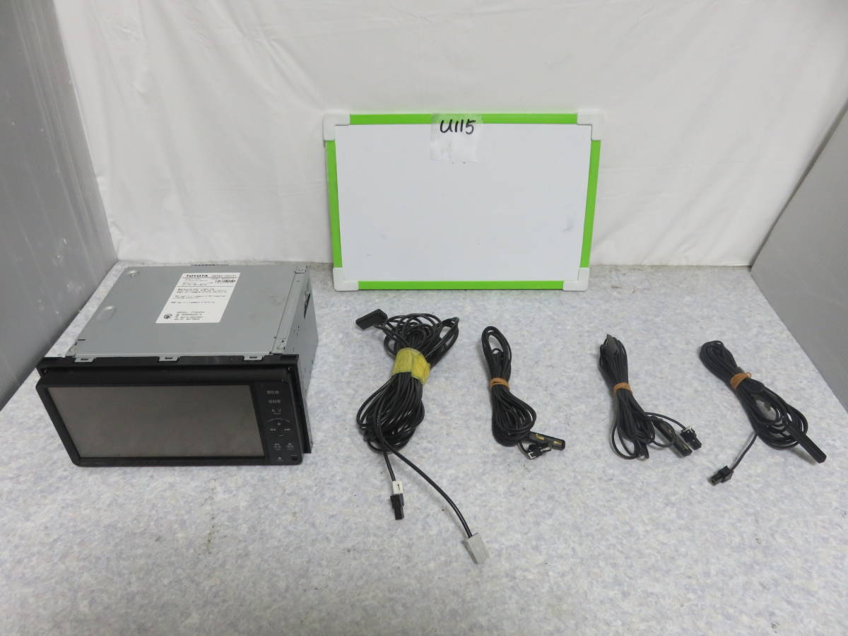 新作入荷，送料無料 U115完動品 保証付/トヨタ純正 多機能SDナビ2011-12年/NSZT-W61G/TV地デジフルセグ内臓/Bluetooth/G-BOOK ipod/CD DVD/SD.AUX /(トヨタ、ダイハツ)｜売買されたオークション情報、yahooの商品情報をアーカイブ トヨタ、ダイハツ