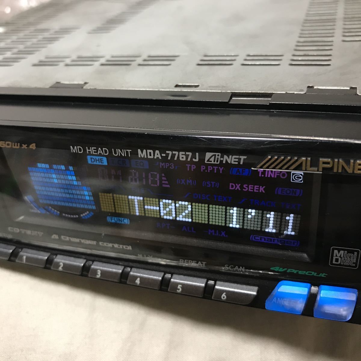 MDA-7767J アルパイン - Yahoo!オークション ALPINE MDデッキ ☆ALPINE