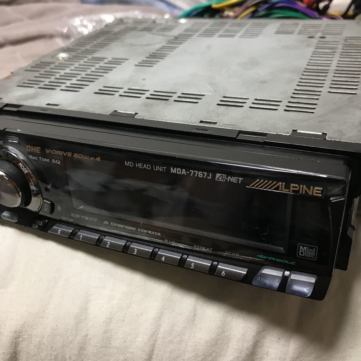 MDA-7767J アルパイン - Yahoo!オークション ALPINE MDデッキ ☆ALPINE