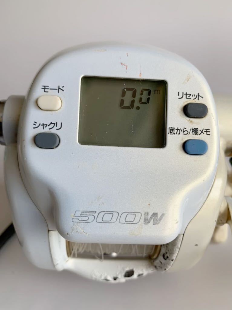  ダイワ スーパータナコンＸ Ｗ500 電動リール 電源コード付(ダイワ)｜売買されたオークション情報、yahooの商品情報をアーカイブ公開 - オークファン 電動
